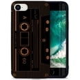 thumbnail image 1 of Case Yard Wooden Case for iPhone-SE Soft TPU Silicone cover Slim Fit Shockproof Wood Protective Phone Cover for Girls Boys Men and Women Supports Wireless Charging Cassette Design, 1 of 7