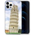 thumbnail image 1 of Case Yard iPhone-11-Pro Case Clear Soft & Flexible TPU Ultra Low Profile Slim Fit Thin Shockproof Transparent Bumper Protective Cover Drop Protective Cell Phone Cases (Pisa Tower), 1 of 8