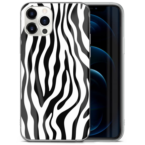 Case Yard iPhone-11-Pro Case Clear Soft & Flexible TPU Ultra Low Profile Slim Fit Thin Shockproof Transparent Bumper Protective Cover Drop Protective Cell Phone Cases (Zebra)