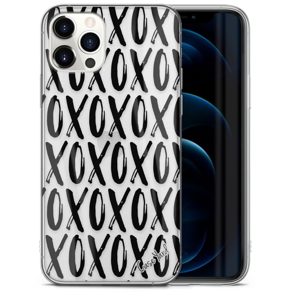 Case Yard iPhone-11-Pro-Max Case Clear Soft & Flexible TPU Ultra Low Profile Slim Fit Thin Shockproof Transparent Bumper Protective Cover Drop Protective Cell Phone Cases (XOXO)