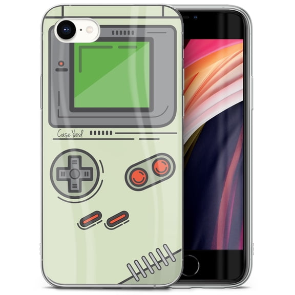 Case Yard iPhone-SE Case Clear Soft & Flexible TPU Ultra Low Profile Slim Fit Thin Shockproof Transparent Bumper Protective Cover Drop Protective Cell Phone Cases (CaseBoy)