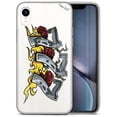 thumbnail image 1 of Case Yard iPhone-XR Case Clear Soft & Flexible TPU Ultra Low Profile Slim Fit Thin Shockproof Transparent Bumper Protective Cover Drop Protective Cell Phone Cases (777), 1 of 8