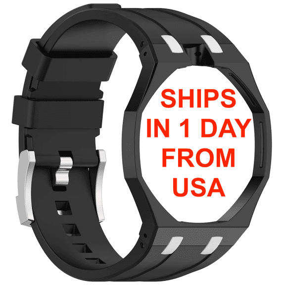 Case adapter and Silicone Strap Mod Kit Compatible AP Swatch Royal Pop IN STOCK