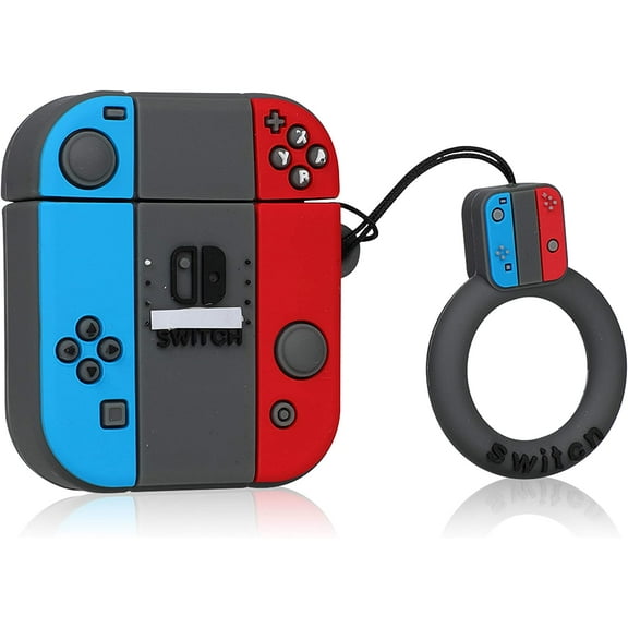 Case for Airpods 1&2, Cartoon Cute Funny Cool Soft Silicone, Fun Fashion Trendy 3D Kawaii Design Unique Hypebeast Cover for Airpod 2/1 [Game Kaiguan]