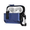 thumbnail image 1 of Case for Airpods Pro 3 (2025 USB-c) Magnetic Flip Cover with Auto- Lock & Phone Stand, Drop-Proof TPUPC Protection Case with-Carabiner, 1 of 8