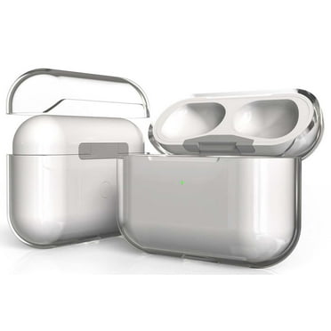 Case for Airpods Pro, Clear Transparent Ultra Slim Hard Protector Cover for Apple Airpods Pro Console (2019)
