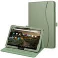 thumbnail image 1 of Case for Amazon Fire HD 10/Fire HD 10 Plus 11th Generation 2021 Multi-Angle Stand Cover with Pocket Auto Wake/Sleep, Sage Green, 1 of 9