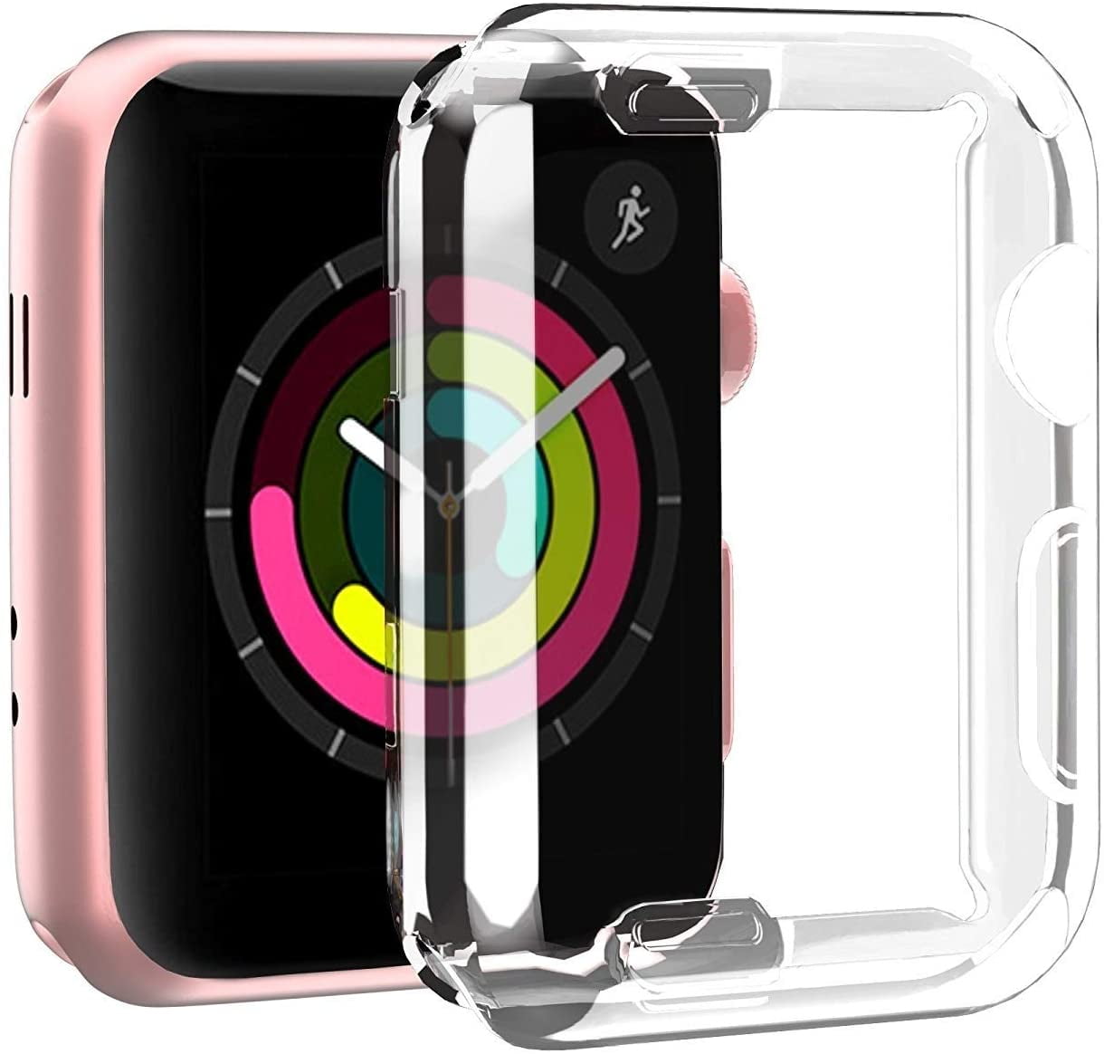 Case for Apple Watch Screen Protector Series 3 2 1 42mm, Ultra Thin
