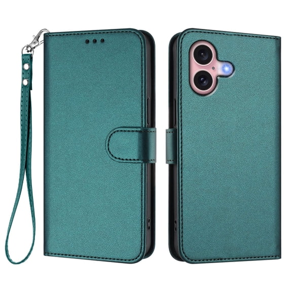 Case for BLU View 5 Pro Wallet protective case, leather phone protective case, equipped with wristband and anti-drop protection function