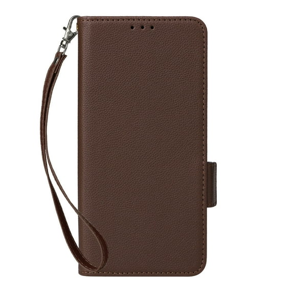 Case for Blu View 5 /View 5 Pro Magnetic Phone Case RFID Shielded Credit Card Holder with Wristband Magnetic Buckle Leather Phone Case