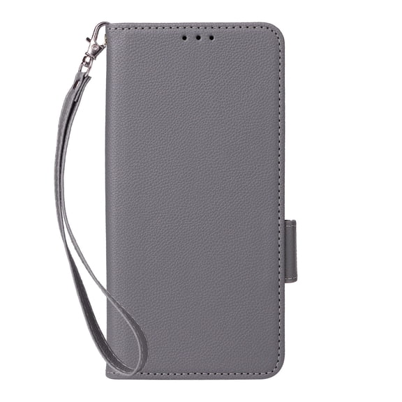 Case for Blu View 5 /View 5 Pro Magnetic Phone Case RFID Shielded Credit Card Holder with Wristband Magnetic Buckle Leather Phone Case