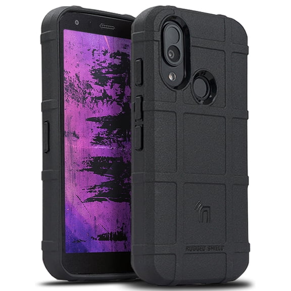 Case for CAT S62 PRO Phone, Rugged Shield Protective Cover - Black