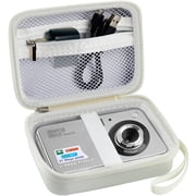 Case for Canon Powershot Elph 180 190 for Sony DSCW830 800 for AbergBest 21 Cameras, White- Box Only
