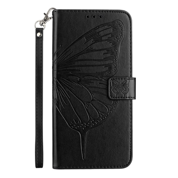 Case for Coolpad C16 Wallet PU Leather Flip Case with Card Slots Kickstand Magnetic Shockproof Protective Phone Cover, Black