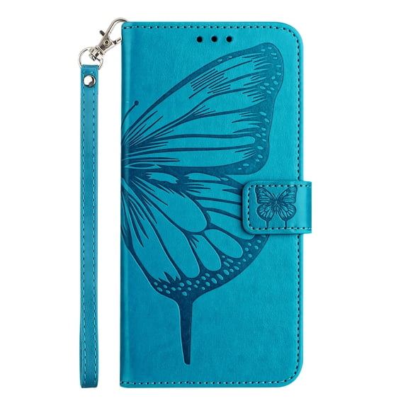 Case for Coolpad C16 Wallet PU Leather Flip Case with Card Slots Kickstand Magnetic Shockproof Protective Phone Cover, Blue