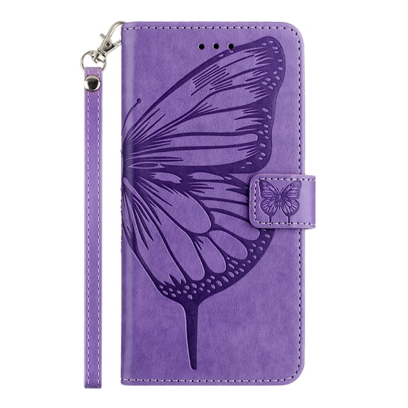 Case for Coolpad C16 Wallet PU Leather Flip Case with Card Slots Kickstand Magnetic Shockproof Protective Phone Cover, Purple