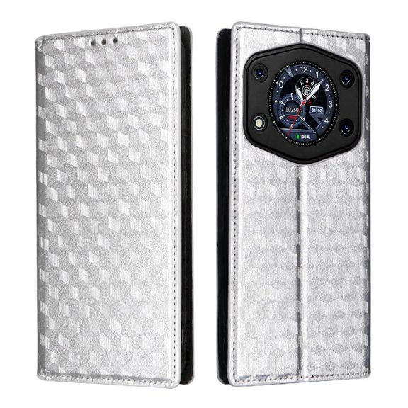 Case for Cubot A30 Card Slots Holder Pu Leather Wallet Magnetic Closure 3d Pattern