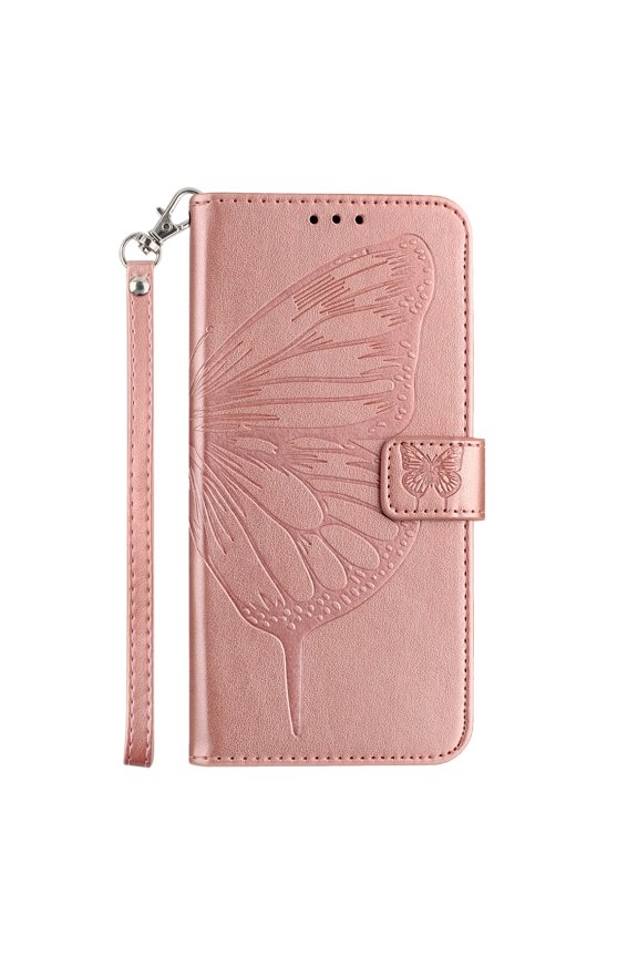 Case for Cubot P90 Wallet PU Leather Flip Case with Card Slots Kickstand Magnetic Shockproof Protective Phone Cover, Pink