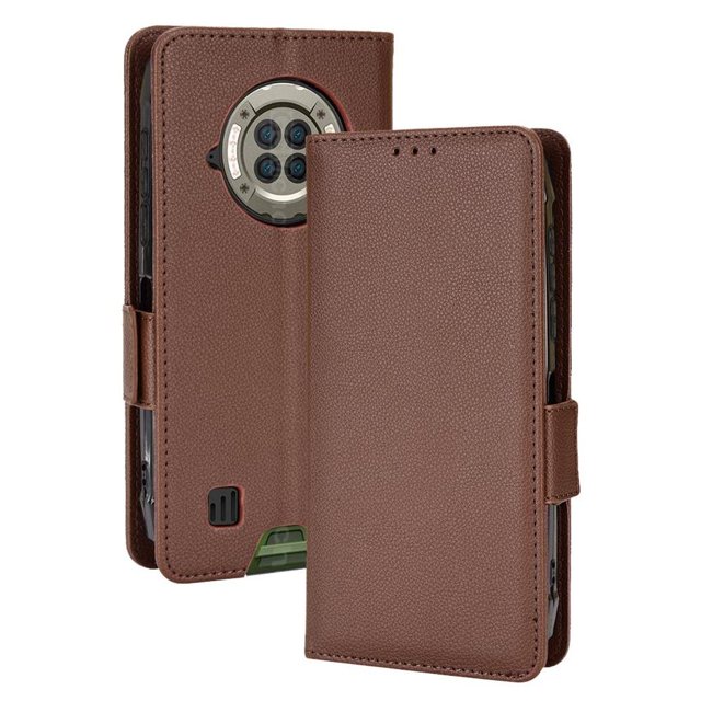 Case for Doogee S96 Pro Card Slots Holder Wallet Side Buckle Pu Leather
