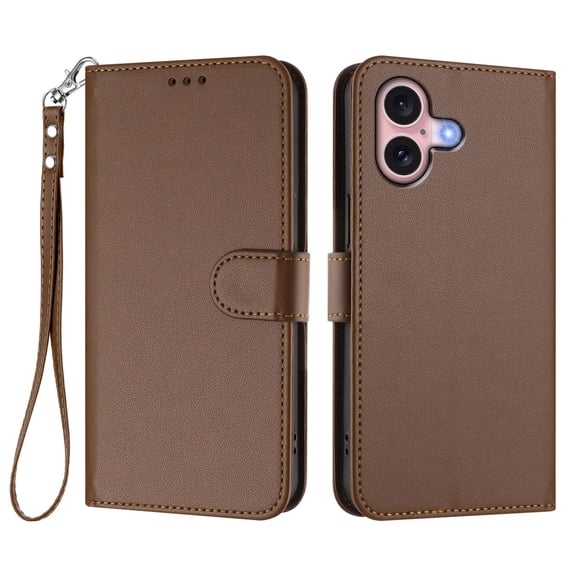 Case for For Oneplus NORD 2 5G Wallet protective case, leather phone protective case, equipped with wristband and anti-drop protection function