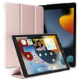thumbnail image 1 of Case for For iPad 10th/9th/8th/7th/Pro 11" 10.5"/Air 5/4th 3rd, Slim Stand Hard Back Shell Protective Smart Cover Case, 1 of 8