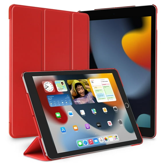 Case for For iPad 10th/9th/8th/7th/Pro 11" 10.5"/Air 5/4th 3rd, Slim Stand Hard Back Shell Protective Smart Cover Case