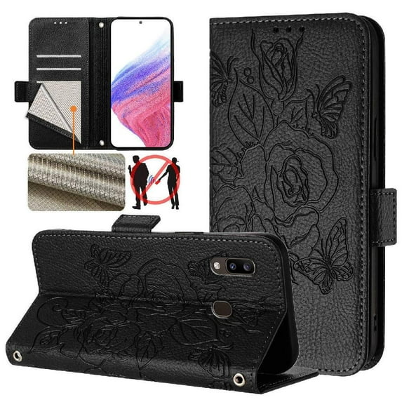 Case for GANGXUN Samsung Galaxy A20 – Elegant and Practical with Long,Short Lanyards