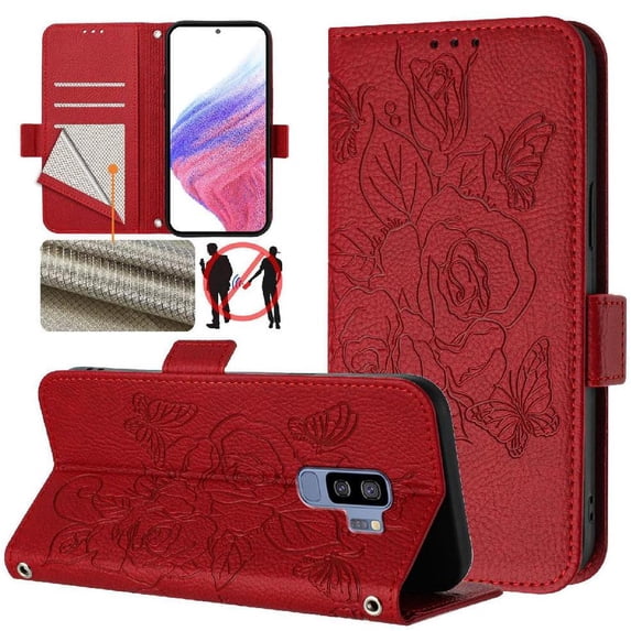 Case for GANGXUN Samsung Galaxy S9 Plus – Elegant and Practical with Long,Short Lanyards