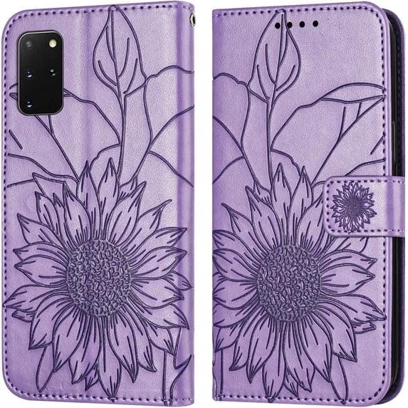 Case for Galaxy Note 10, Wallet Caset with Card Slots Flip Folio Shockproof Protective Cover Case for Galaxy Note 10, Blue