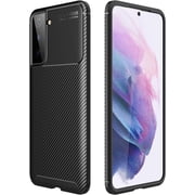 Case for Galaxy S21 Plus [6.7 inch], Slim Shockproof Soft TPU Protective Shell Compatible with Samsung Galaxy S21 Plus 5G Black