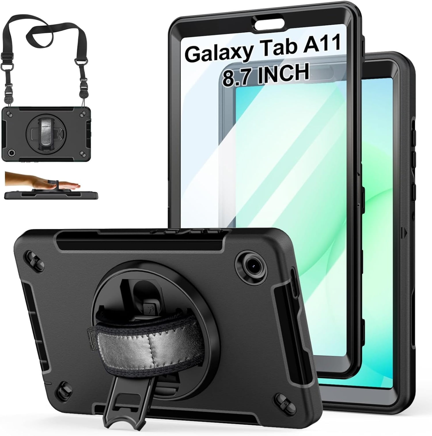 Case for Galaxy Tab A11 8.7 Inch: TPU Samsung Tablet A11 Cover 2025