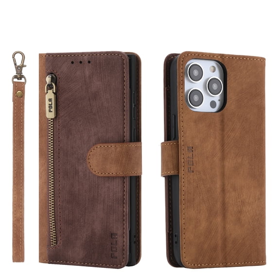 Case for Google Pixel 6 Pro Vintage Multi-Color Folio Vegan Leather Purse Case with Card Slots Magnetic Closure Kickstand Flip Crashproof Phone Cover