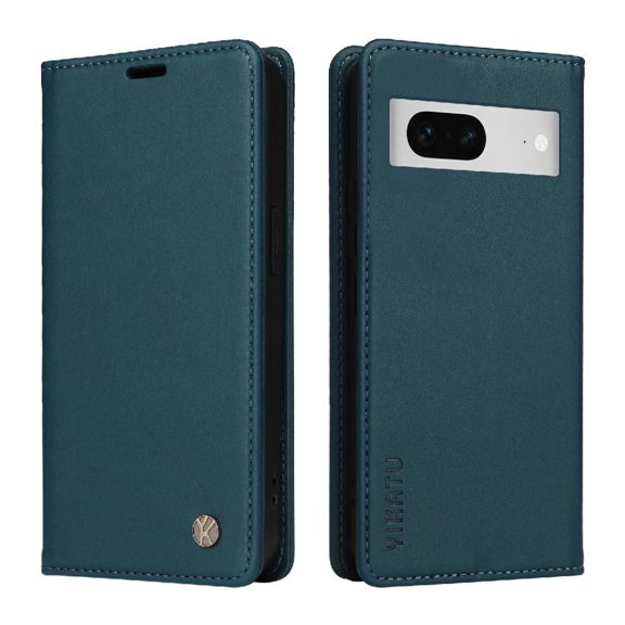 Case for Google Pixel 7 Cover Flip Wallet PU Leather Magnetic Closure Card Slots