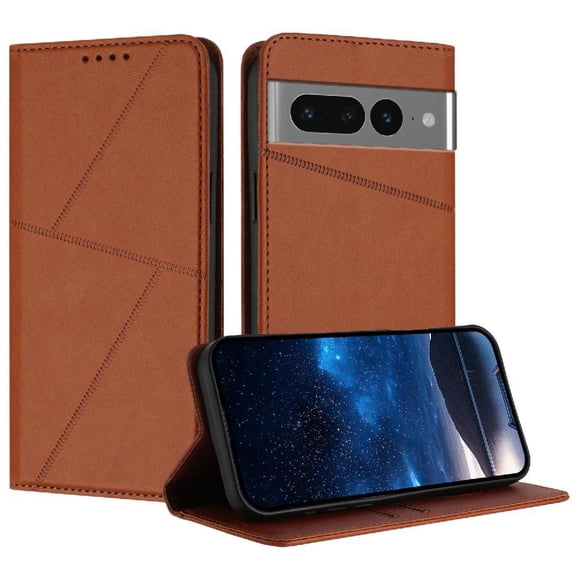Case for Google Pixel 7 Pro Shockproof Cover with Card Slots and Kickstand Anti-fingerprint Matte Texture