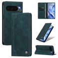 thumbnail image 1 of Case for Google Pixel 9 Pro XL/Pixel 10 Pro XL 6.8-inch Wallet,Magnetic Closure,Card Slots,Cash Slot Flip Folio Protective Phone Case,Green, 1 of 9