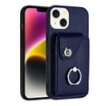 thumbnail image 1 of Case for Google Pixel 9 Pro XL Wallet Case with Card Holder Design 360°Rotation Ring Stand Snap Button Shockproof Protective Case, 1 of 6