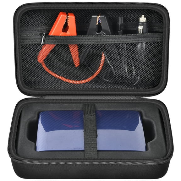 Case for Halo Bolt Air + Portable Emergency Power Kit, Storage Holder for Air Nozzles and Car Jump StarterBox Only)