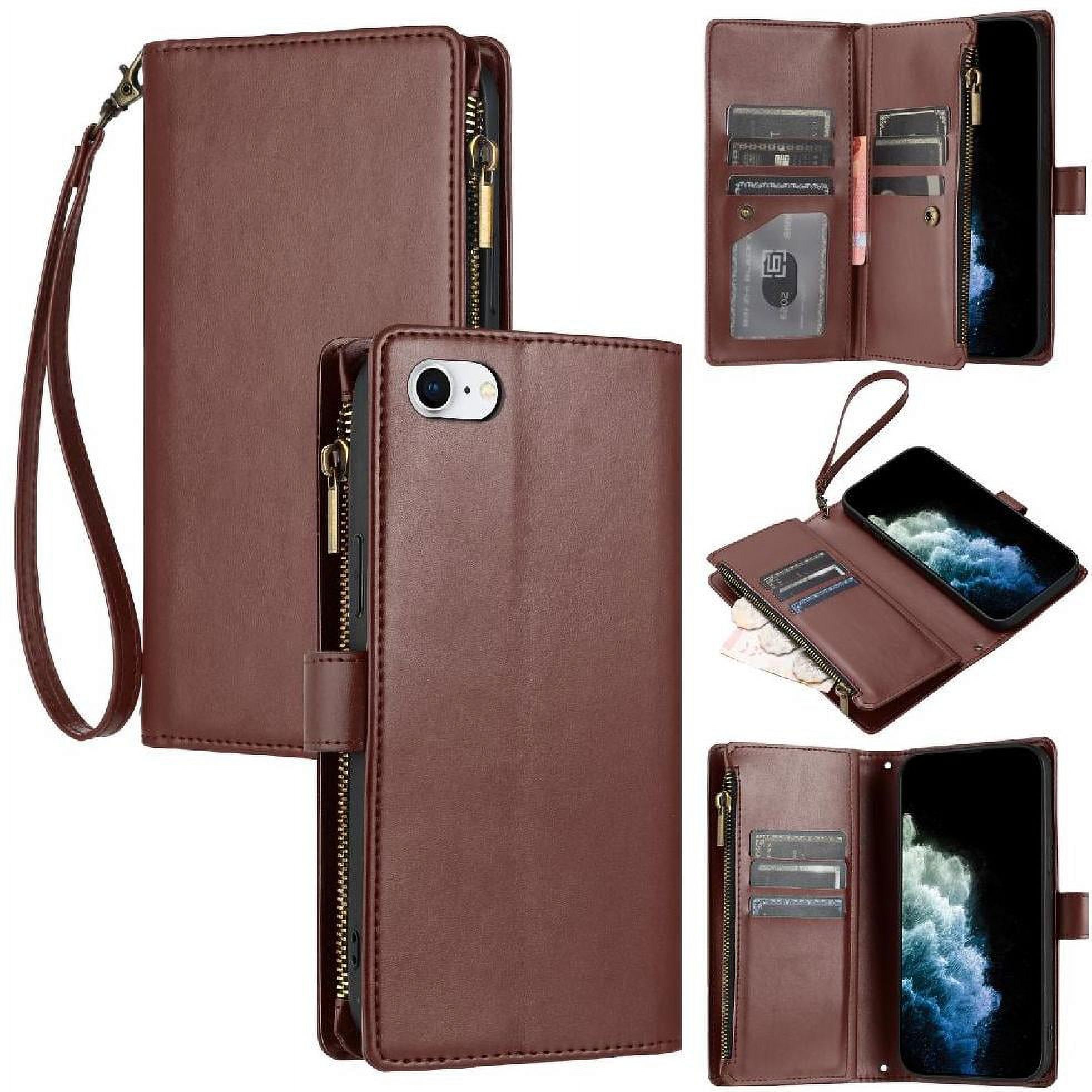 Case for IPhone SE 2020 / 2022 Folio Flip PU Leather Card Slots Handbag