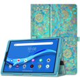 thumbnail image 1 of Case for Lenovo Tab M10 Plus TB-X606F / TB-X606X 10.3" FHD Premium PU Leather Cover with Auto Sleep/Wake,Shades of Blue, 1 of 7