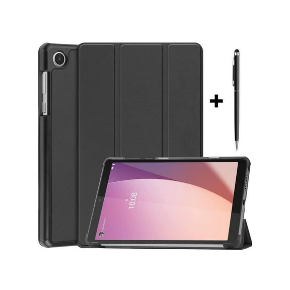 Case for Lenovo Tab M8 4th Gen 2023 8 inch Tablet Model TB-300FU TB-300XU, Slim Lightweight Stand Hard Shell Protective Cover with Stylus Pen