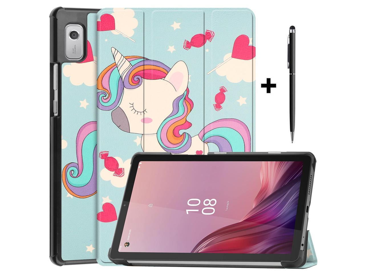 Slim Stand Protective Case with Stylus Pen for Lenovo Tab M9 2023