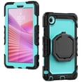 thumbnail image 1 of Case for Lenovo Tab One/K9 8.7 Inch 2025, 360 Rotating Stand Handle Shoulder Strap Heavy Duty Shockproof Cover, Sky Blue PC, 1 of 7