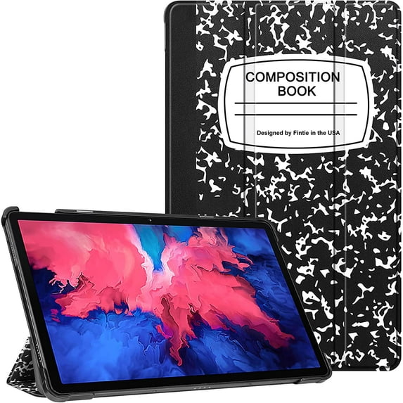 Case for Lenovo Tab P11 11 inch Case 2020 (Model: TB-J606F TB-J606X), Lightweight Slim Shell Stand Cover with Auto Sleep/Wake, Composition Book