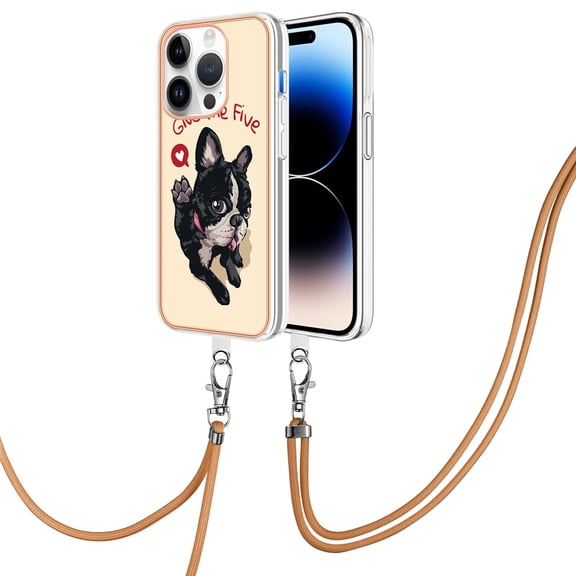 Case for MOTO G45 Shockproof Durable Rugged Phone Cover with Adjustable Detachable Crossbody Lanyard Novel Designs Slim Fit Skin-Friendly
