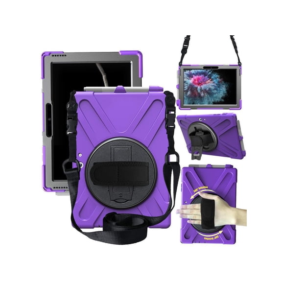 Case for Microsoft Surface Go 3 10.5 inch 2021 / Surface Go 2 10.5 inch 2020 / Surface Go 10 inch 2018 with with Pen Holder, Shoulder Strap