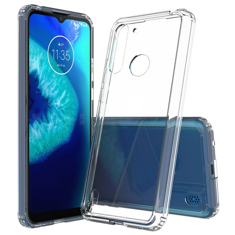 Case for Moto G8 Power Lite, Clear [Aquaflex] Transparent Flexible