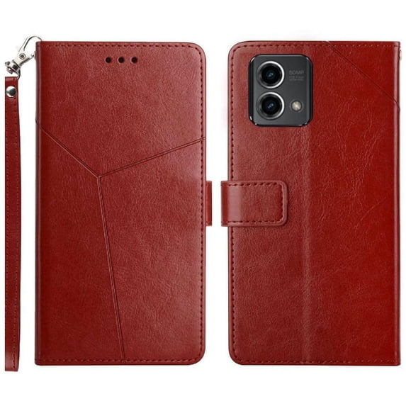 Case for Motorola G Stylus 5G 2023 Phone Case Kickstand-Durable Leather Wallet Flip Cover Book Folding Shockproof TPU Shell