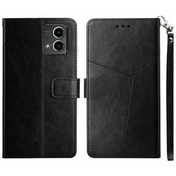 Case for Motorola G Stylus 5G 2023 Phone Case Kickstand-Durable Leather Wallet Flip Cover Book Folding Shockproof TPU Shell