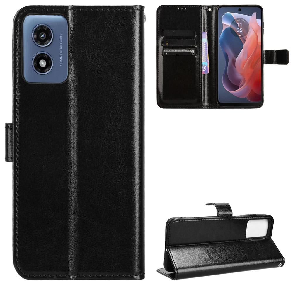 Case for Motorola MOTO G Play 4G 2024 Flip Cover Wallet Card Holder Magnetic