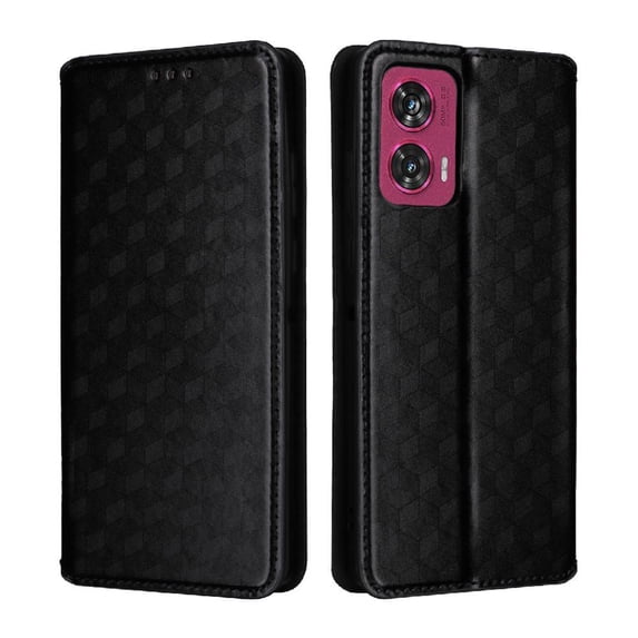 Case for Motorola Moto Edge 50 Fusion 5g Card Slots Holder 3d Pattern Wallet Magnetic Closure Pu Leather